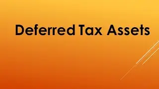 Deferred Tax Assets: Hindi | Urdu