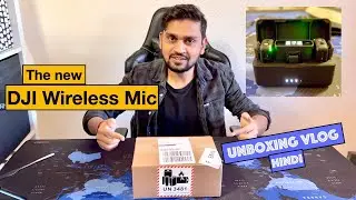 The Amazing new DJI Wireless Mic | How good is it ? | Unboxing Vlog Hindi