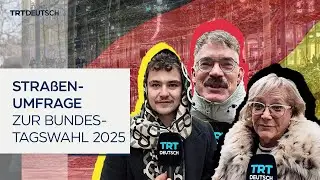 Straßenumfrage zur Bundestagswahl 2025