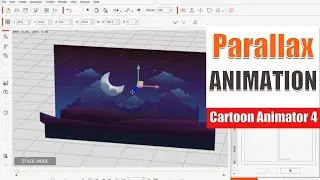 Parallax animation in Cartoon animator 4 easy way