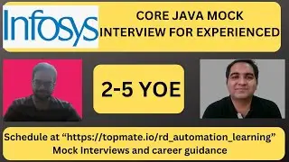 Infosys Java Interview Questions | Core Java Interview Questions