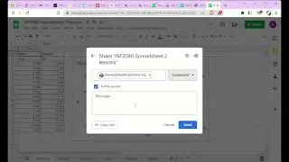 Spreadsheet 2 (INF2080) 5.3: Prepare workbooks for distribution