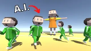 AI Learns to Beat Squid Game (Red Light - Green Light)