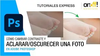 Cómo aclarar/oscurecer una foto en Adobe Photoshop - rápido y fácil 🔥