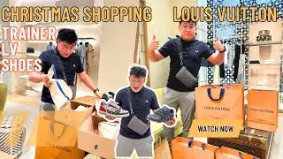 Christmas shopping at Louis Vuitton Greenbelt