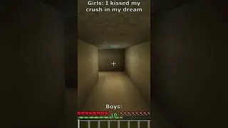 Boys Dreams Be Like.... #shorts #minecraft