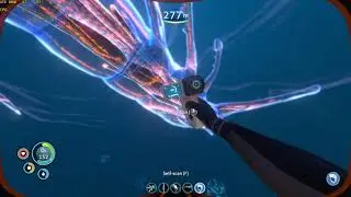 Subnautica -  Ghost Leviathan scan.