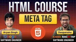 Meta Tag || HTML Series in Hindi