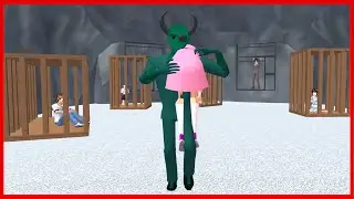 Monster in the Cave || SAKURA School Simulator