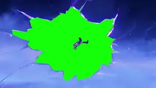 Skirk throws Childe Green Screen Alternative Version | Genshin Impact