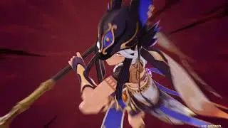 Lumine and Alhaitham vs Cyno cinematic cutscene | Cyno's Debut | Genshin Impact 3.1 | Archon quest