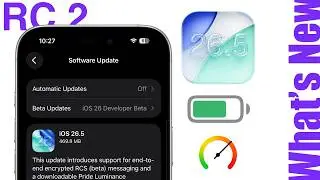 iOS 26.5 RC 2 Released - Update Now?
