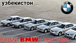 УЗБЕКИСТОН БМВ Нархлари (ВОДИЙ)