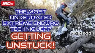 The Most Underrated Extreme Enduro Technique?? Getting Unstuck!
