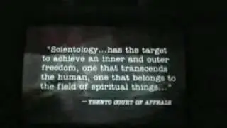scientology orientation video, part 1