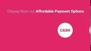 Payment Options Available