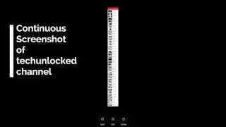How to take Continuous Screenshot in MIUI 8