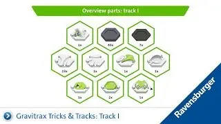 GraviTrax Kugelbahn Tricks & Tracks: Zeitraffer Aufbau  Track I aus dem  Classic StarterSet!