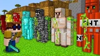 100 NEUE GOLEMS beschützen das DORF!