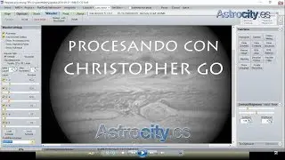 Procesado de foto planetaria (I) Christopher Go en Astrocity