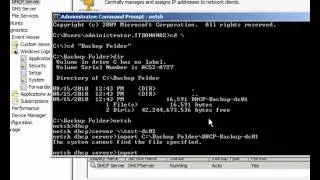 6- Upgrade to 2008 R2 Domain - Migrating DHCP to Windows 2008 R2