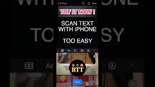 Scan Text in iPhone Notes | Too Easy | Try Right Now | #shorts #iPhoneTips