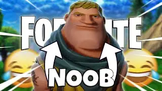 EU SOU NOOB NO FORTNITE...