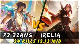 Pz Zzang - Yone vs Irelia MID Patch 12.13 - Yone Gameplay