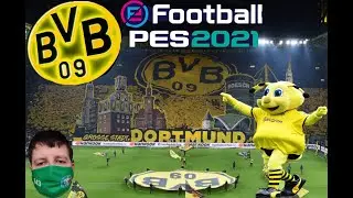 PES#2021#Гоняем#КАРЬЕРА ЗА БОРУССИЮ ДОРТМУНД#Я ИСПРАВИЛ СИТУАЦИЮ#1#09.06.22