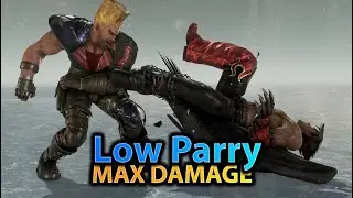 Paul Low Parry Combos | Max Damage
