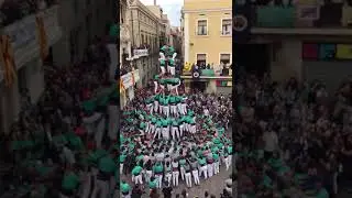 Живая башня из людей - предлог гордости Каталонии