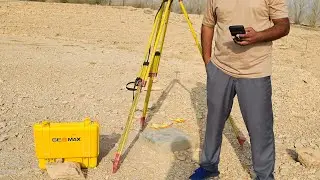 GeoMax Zenit35 Pro Job creation : How to Create JOB and Start Base &Rover in GeoMax  GPS