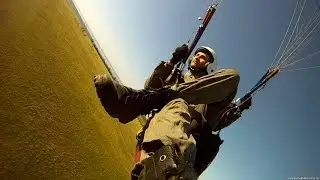 Параплан. Полет в динамике на склоне Пензенской области •MixExtremeTV•