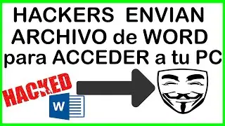 HACKEADO con un ARCHIVO WORD en WINDOWS | Seguridad Informática | Kali Linux