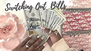 April 2021 Bill Exchange | Counting Cash Envelope/Sinking Funds | Count with Me!