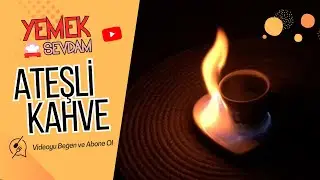 Kahveye ateş kattım! 🔥☕