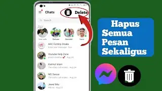 Cara Menghapus Semua Pesan Anda di Facebook Messenger Sekaligus  | Hapus Semua Obrolan di Messenger