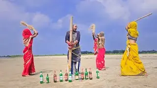 DaruBaaz #Husband #Two #Wife Part-5 funny Non-stop comedy story video #Bindass_Club