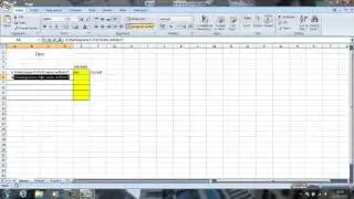 How to make a quiz on Excel 2007