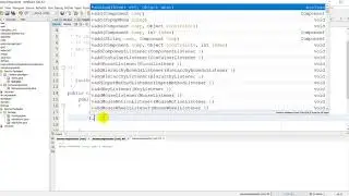 Java Swing menu components