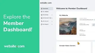 Explore The Website.com Member Dashboard