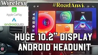 The BEST 10.2" Universal Head Unit! | Unboxing | Wireless Carplay & Androidauto | Roadanvi