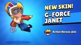 YENİ KOSTÜM YERÇEKİMİ USTASI JANETI ALDIM! /BRAWL STARS