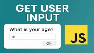 Get User input in Javascript using 