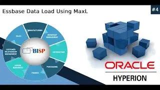 Essbase Data Load Using MaxL | Oracle Hyperion | Hyperion Essbase | Oracle EPM| MaxL Automation BISP