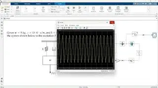 Simscape Tutorial 8: Mass-Spring-Damper system