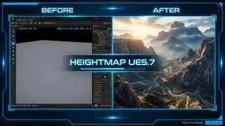How to Create & Import 16-bit Heightmaps for Unreal Engine 5.7 (Step-by-Step) ← recommended
