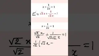 Tricky Expression Simplification | Algebra 