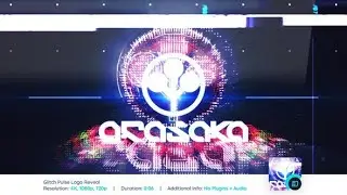 Glitch Pulse Logo Reveal AFTER Effects Template Videohive 27645349