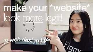 how to make your website look more legit | squarespace tips